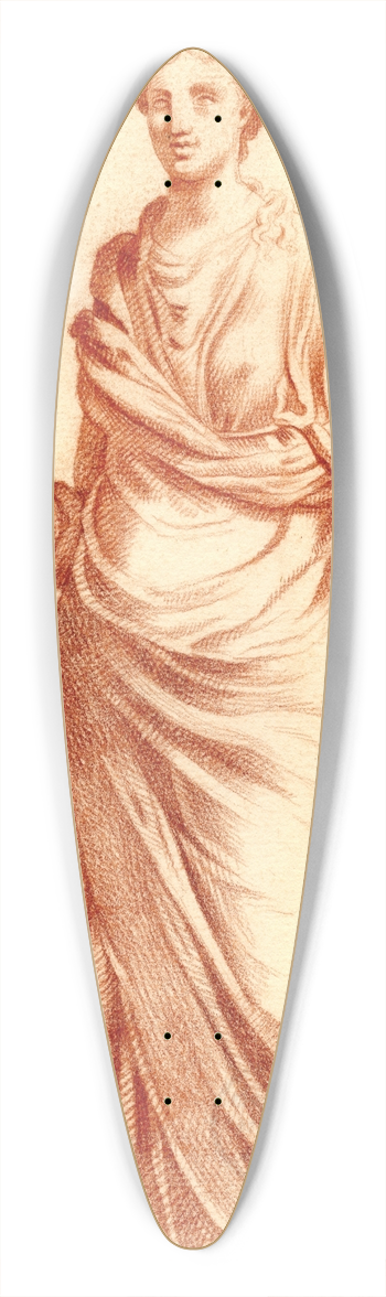 Cornelis Pronk - Beeld van staande vrouw 39.3 inch art pintail longboard deck