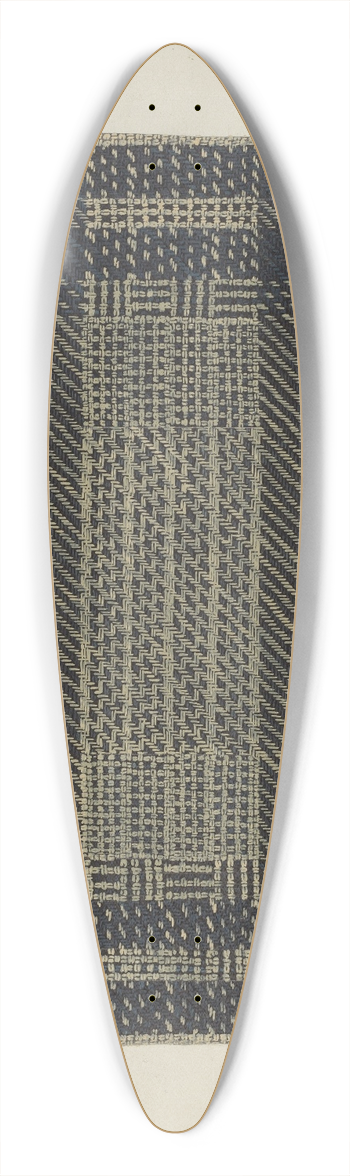 Cornelius Christoffels - Coverlet 39.3 inch art pintail longboard deck