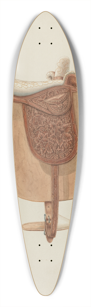 Cornelius Christoffels - Saddle 39.3 inch art pintail longboard deck