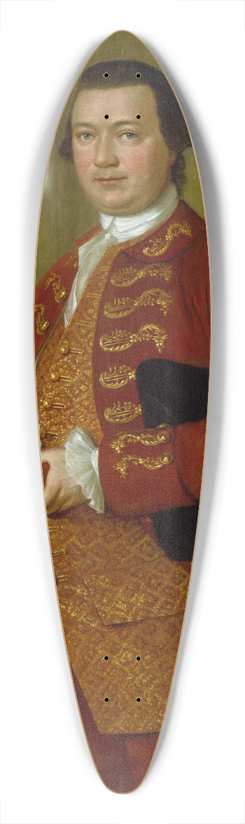 Cosmo Alexander - Alexander Grant 39.3 inch art pintail longboard deck
