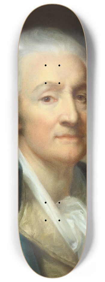 Jean-Baptiste Greuze - Self-Portrait 8.25 inch art skate deck