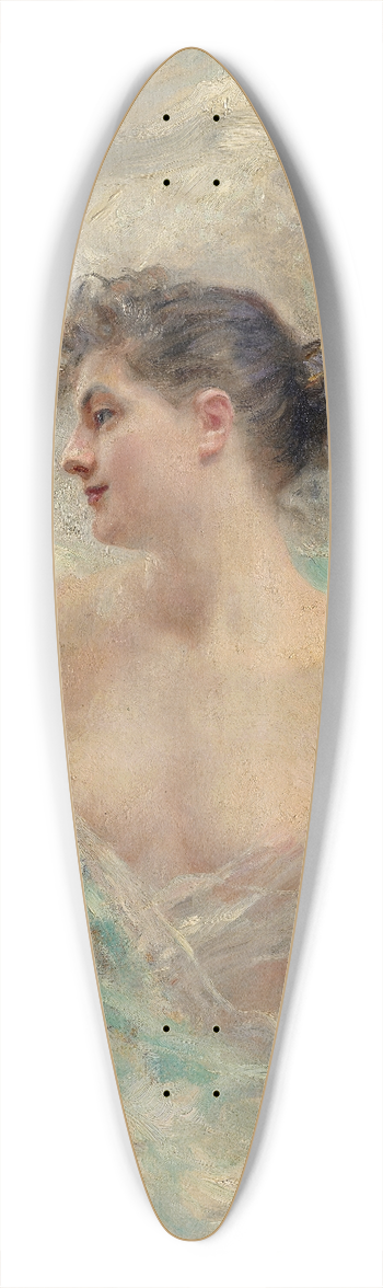 Daniel Hernndez Morillo - The Model 39.3 inch art pintail longboard deck