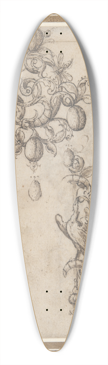 Daniel Mignot - Two designs for brooches with pearl drops 39.3 inch art pintail longboard deck
