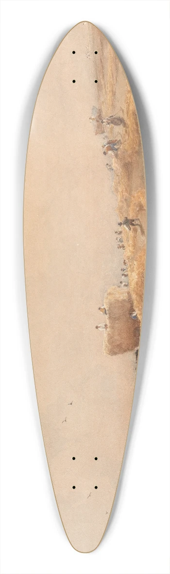 David Cox - Haymaking 39.3 inch art pintail longboard deck