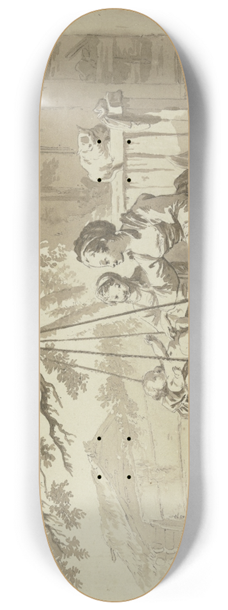 Jean-Baptiste Le Prince - The cradle 8.25 inch art skate deck