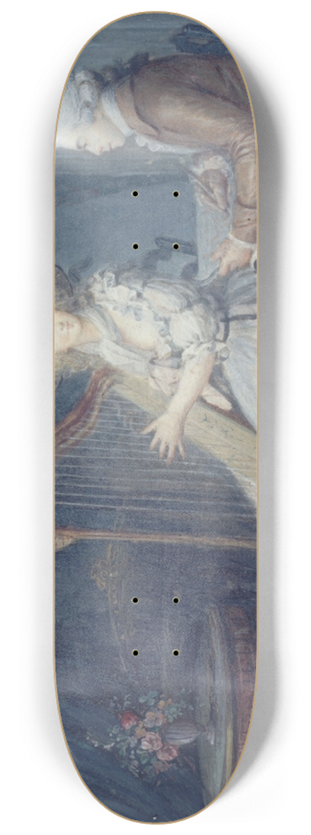 Jean-Baptiste Mallet - La Belle Harpiste 8.25 inch art skate deck