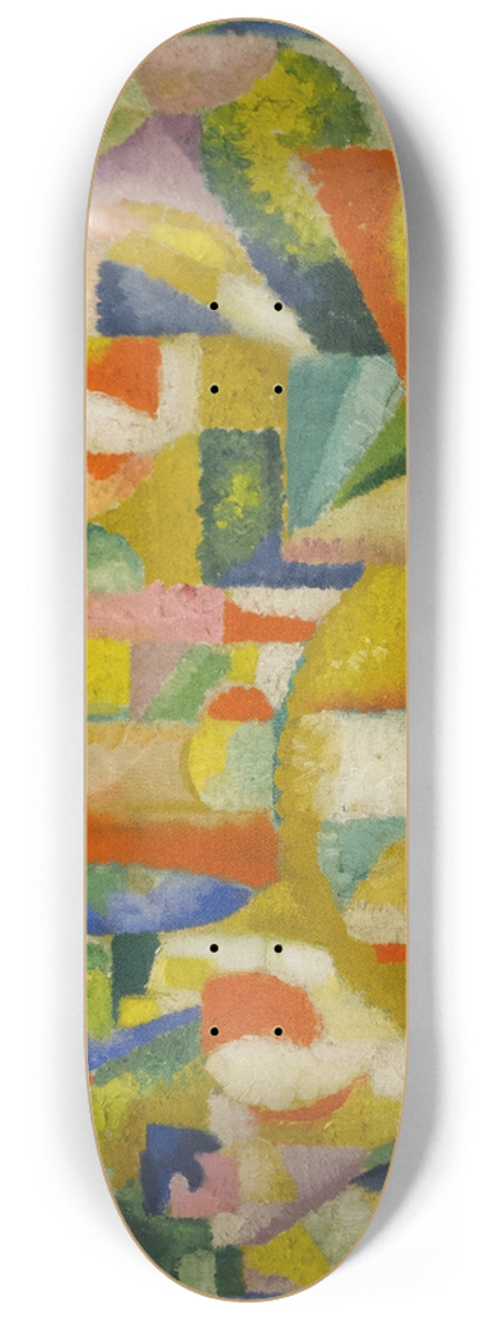 Amadeo de Souza-Cardoso - Les Cavaliers 8.25 inch art skate deck