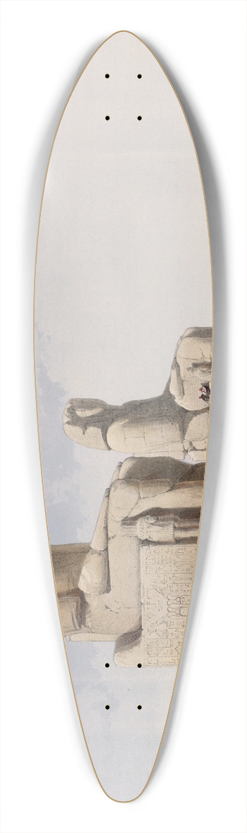 David Roberts - Thebes. Dec. 4th, 1838. 39.3 inch art pintail longboard deck