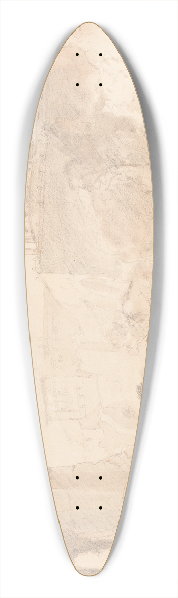 David Roberts - Tivoli 39.3 inch art pintail longboard deck