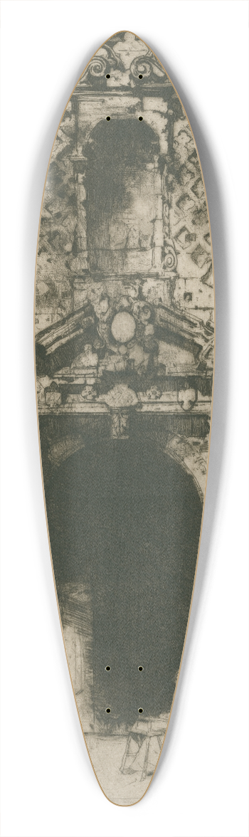 David Young Cameron - Harfleur 39.3 inch art pintail longboard deck