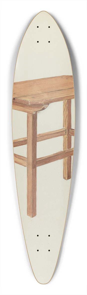 Dayton Brown - Sanctuary Table 39.3 inch art pintail longboard deck