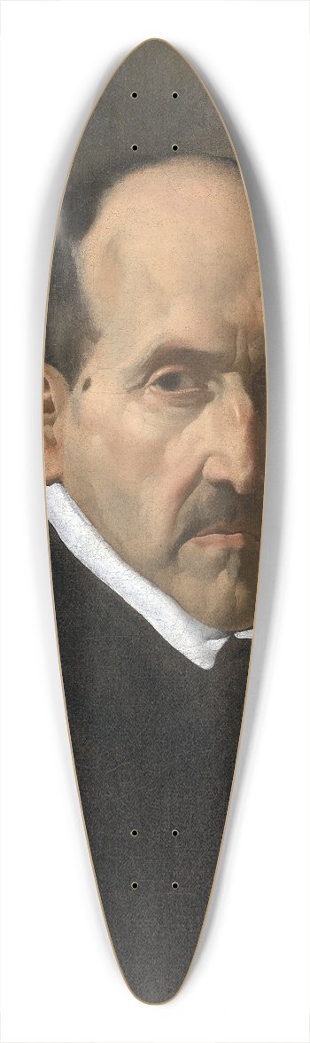 Diego Velzquez - Luis de Gngora y Argote 39.3 inch art pintail longboard deck