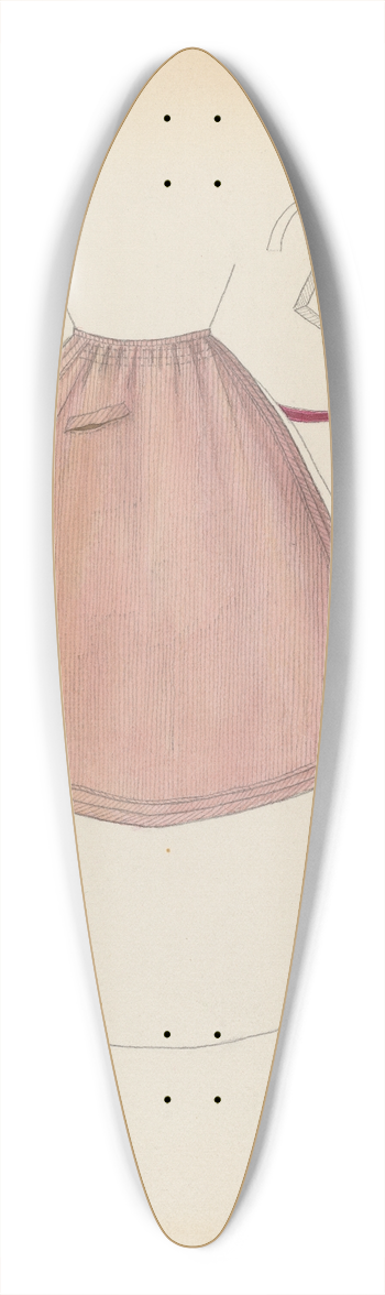 Doris Beer - Apron 39.3 inch art pintail longboard deck