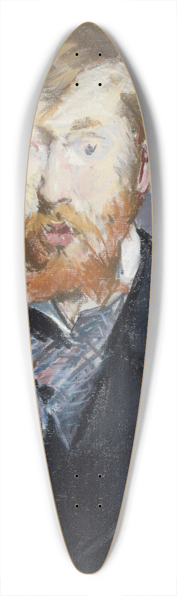 douard Manet - George Moore (18521933) 39.3 inch art pintail longboard deck