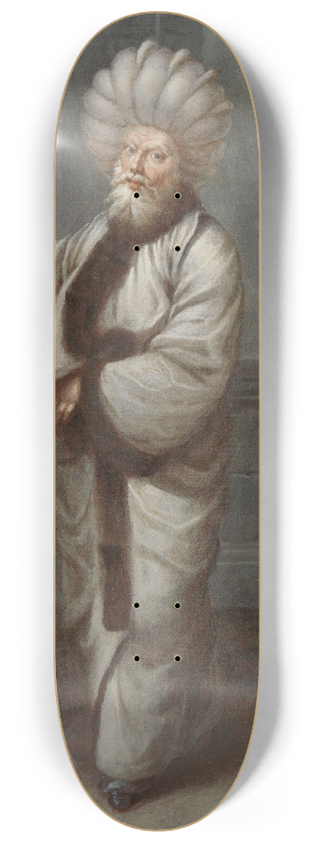 Jean Baptiste Vanmour - The Kazasker, Judge 8.25 inch art skate deck
