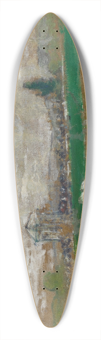 douard Vuillard - Champ de Course 39.3 inch art pintail longboard deck