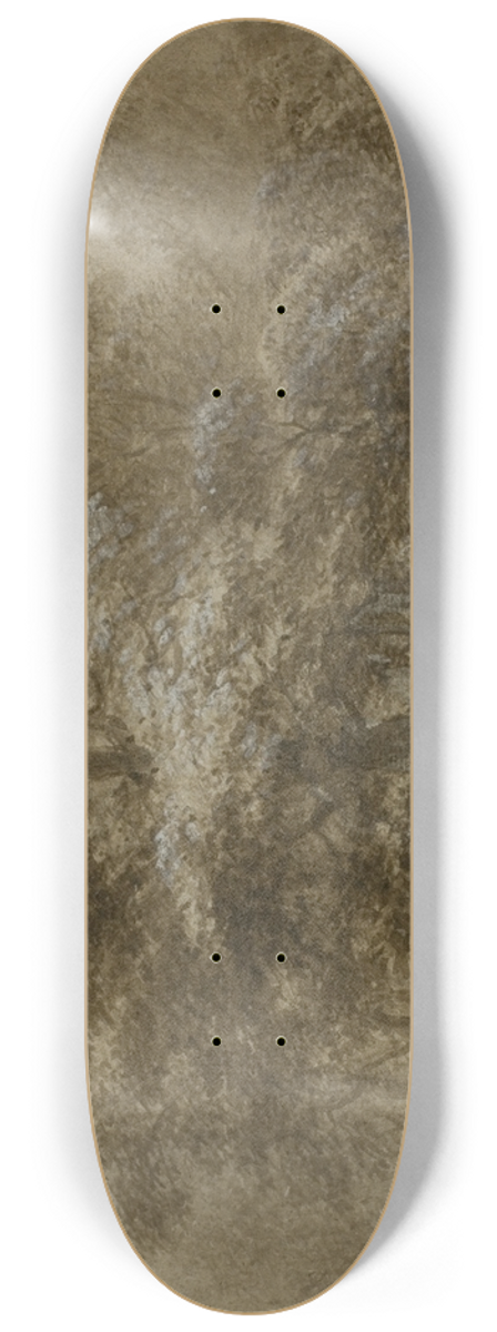 Adam Friedrich Oeser - Shady Grove with Nymph Seated Under Tree 8.25 inch art skate deck