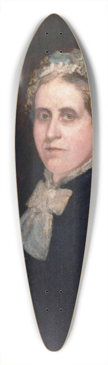 Eastman Johnson - Isabella Guthrie McCosh (1817-1909) 39.3 inch art pintail longboard deck