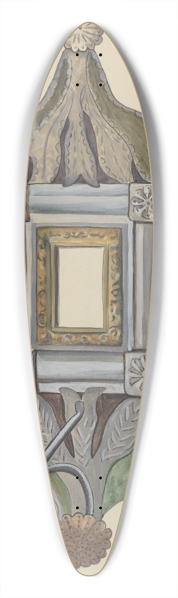 E. Boyd - Candle Sconce with Mirror 39.3 inch art pintail longboard deck
