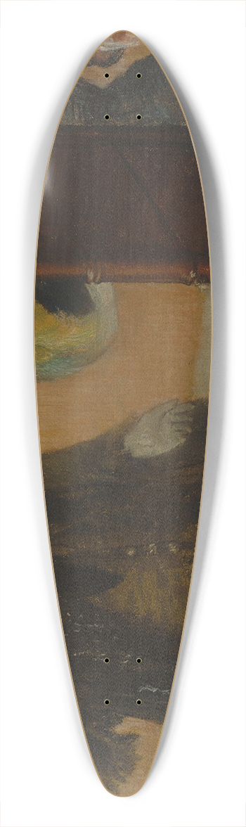 Edgar Degas - At the Milliners 39.3 inch art pintail longboard deck
