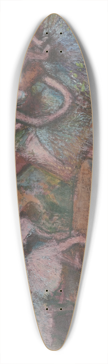 Edgar Degas - Ballet Scene 39.3 inch art pintail longboard deck