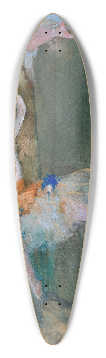 Edgar Degas - Dancer Onstage 39.3 inch art pintail longboard deck