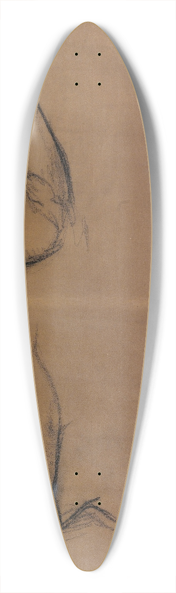 Edgar Degas - Deux Danseuses 39.3 inch art pintail longboard deck
