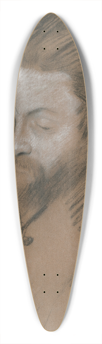 Edgar Degas - Diego Martelli 39.3 inch art pintail longboard deck