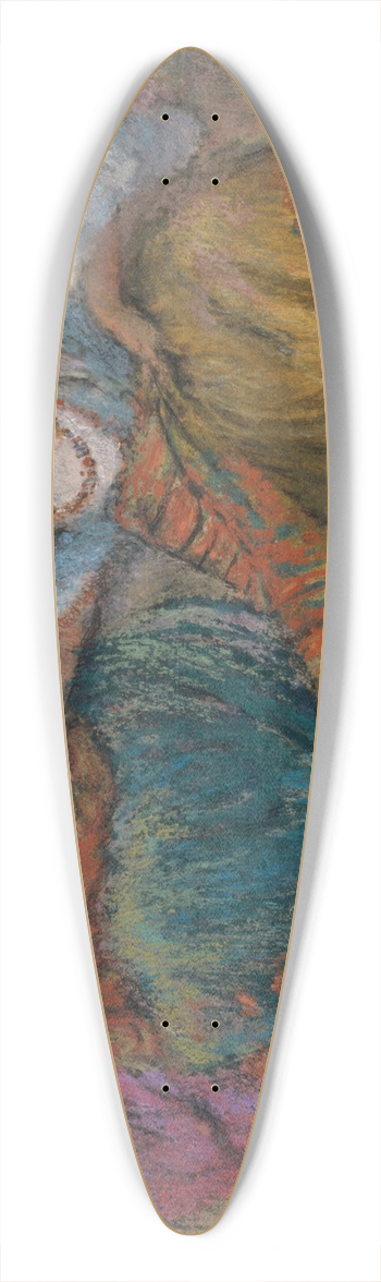 Edgar Degas - Russian Dancers 39.3 inch art pintail longboard deck