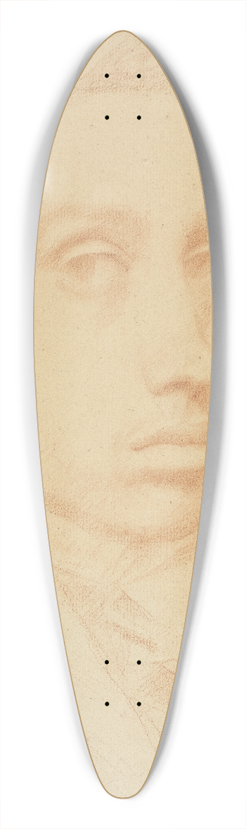 Edgar Degas - Self-Portrait 39.3 inch art pintail longboard deck
