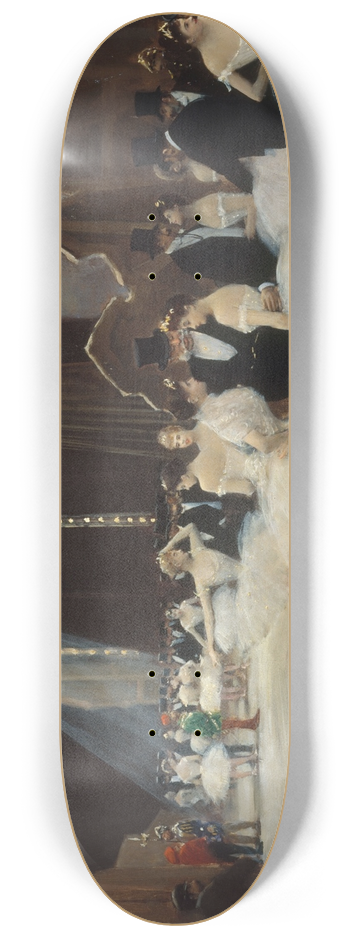 Jean Braud - Les coulisses de lOpra de Paris 8.25 inch art skate deck