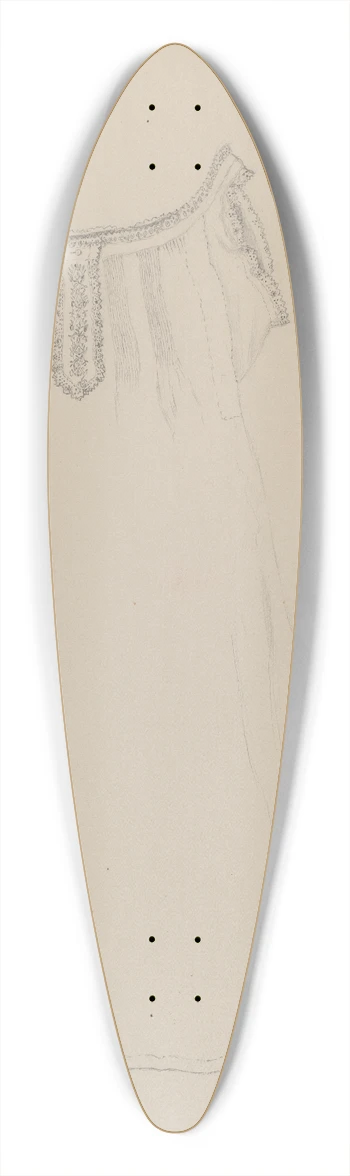 Edith Magnette - Chemise 39.3 inch art pintail longboard deck