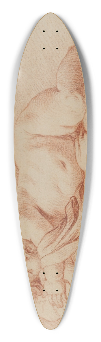 Edm Bouchardon - Sleeping child, after Franois Duquesnoy 39.3 inch art pintail longboard deck