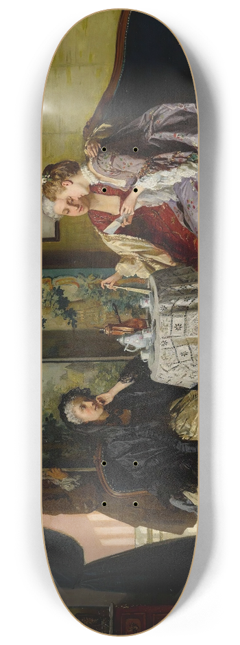 Jean Carolus - The Eavesdropper 8.25 inch art skate deck
