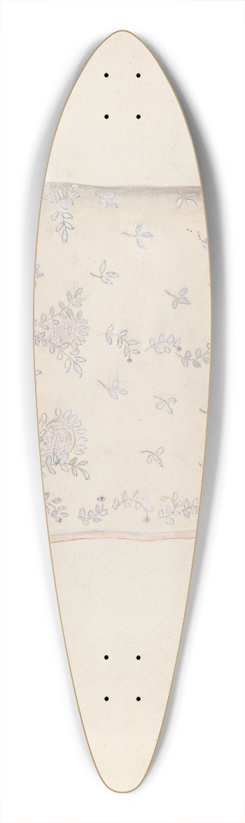 Edna C. Rex - Babys Cap 39.3 inch art pintail longboard deck