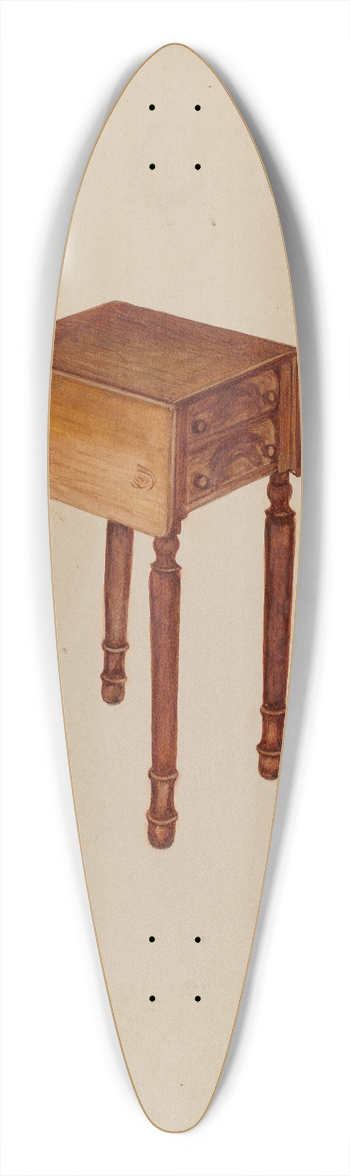 Edna C. Rex - Sewing-table 39.3 inch art pintail longboard deck