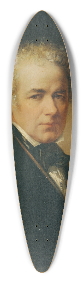 Eduard Ender - Der Maler Johann Ender 39.3 inch art pintail longboard deck
