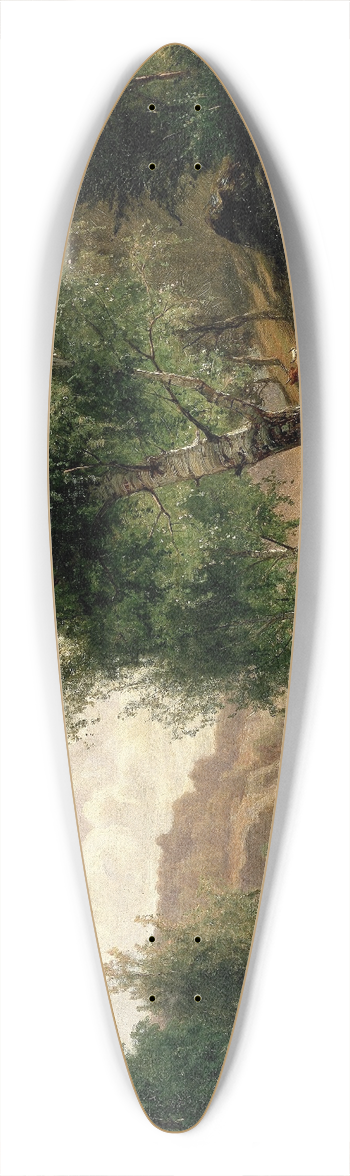 Edvard Bergh - Summer Landscape 39.3 inch art pintail longboard deck