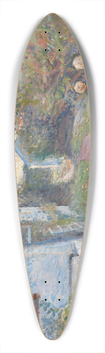 Edvard Munch - Sommeraften i sgrdstrand 39.3 inch art pintail longboard deck