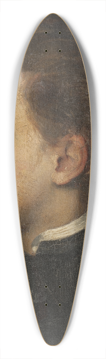 Edvard Persus - Boy in profile. Study 39.3 inch art pintail longboard deck