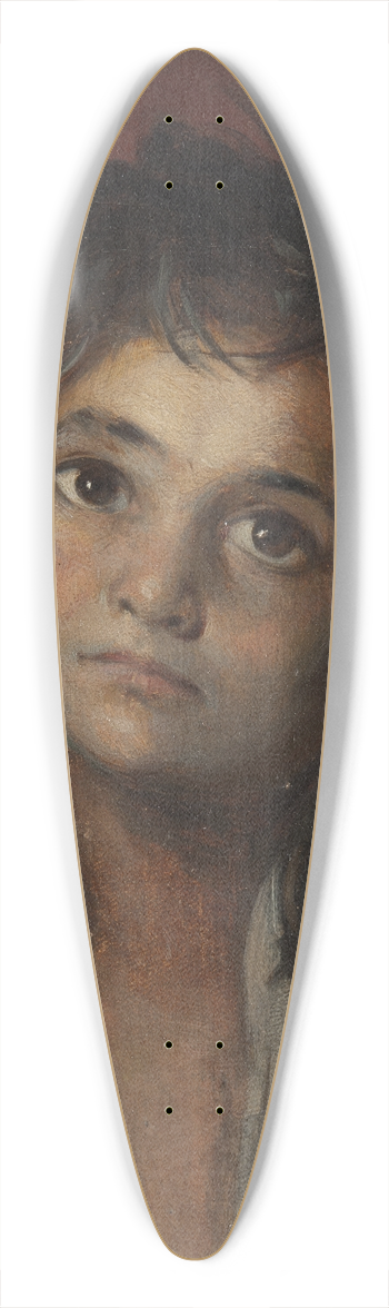 Edvard Persus - Roman Boy. Study 39.3 inch art pintail longboard deck