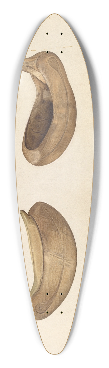 Edward DiGennero - Snuff Box 39.3 inch art pintail longboard deck