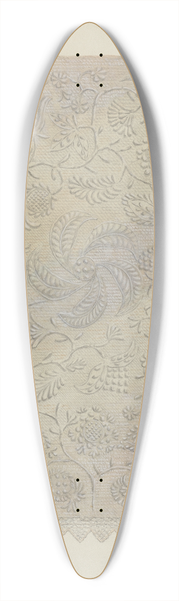 Edward L. Loper - Coverlet 39.3 inch art pintail longboard deck