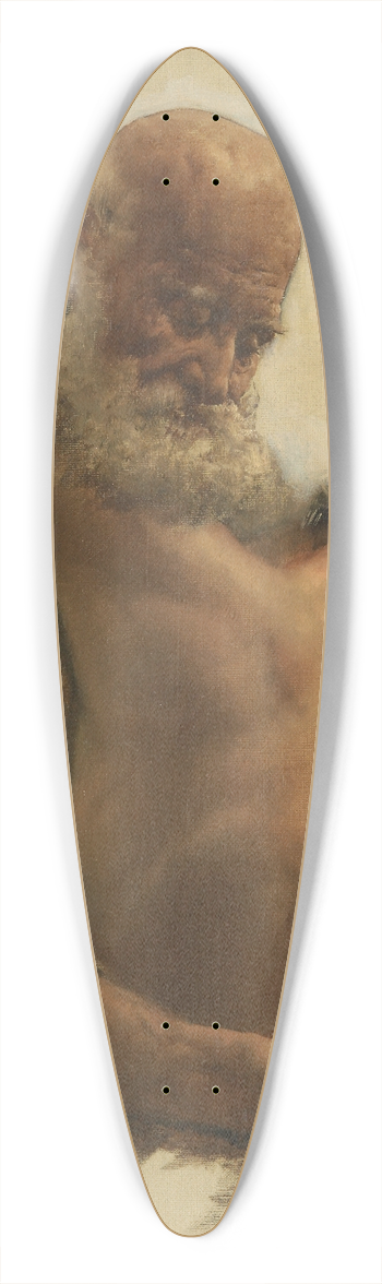 Edward Stott - The prodigals return 39.3 inch art pintail longboard deck