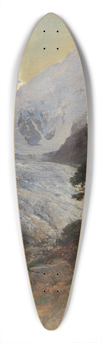Edward Theodore Compton - Am Morteratschgletscher 39.3 inch art pintail longboard deck