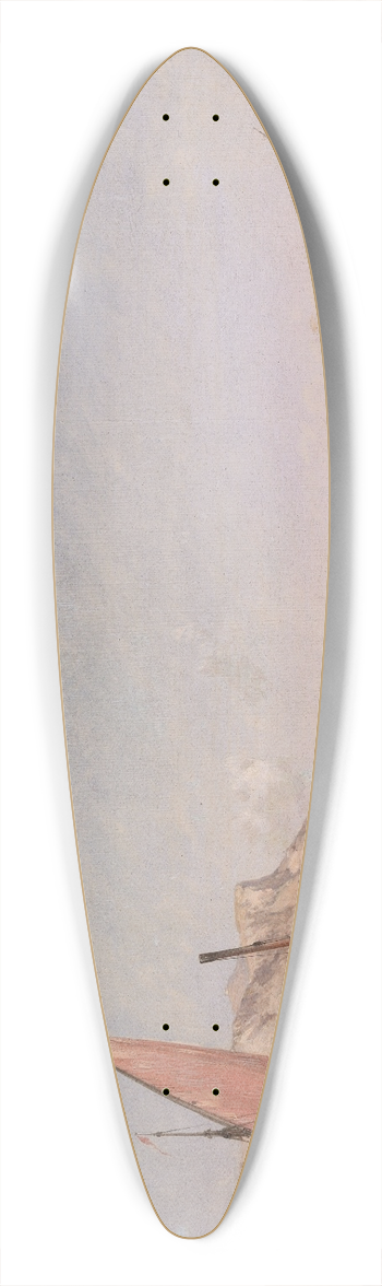 Edward William Cooke - Toulon 39.3 inch art pintail longboard deck