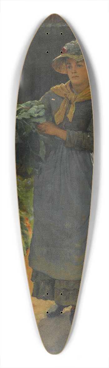 Edwin Harris - Spring 39.3 inch art pintail longboard deck