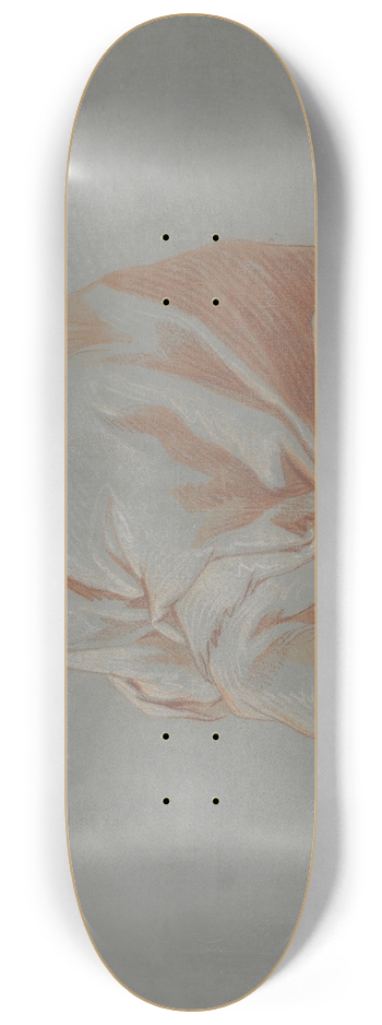 Jean-Franois de Troy - Study of a Draped Figure 8.25 inch art skate deck