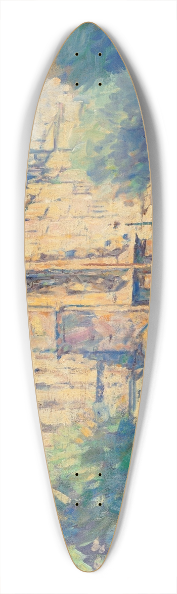 Elie Anatole Pavil - Porte Saint-Denis 39.3 inch art pintail longboard deck