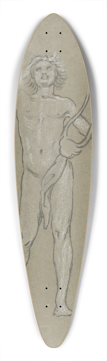 Elihu Vedder - Study forApollo 39.3 inch art pintail longboard deck